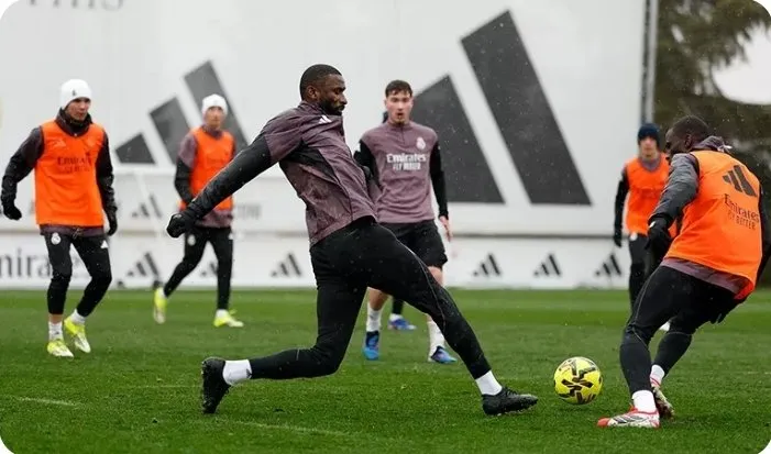 世俱杯参赛资格-科贝：贝林厄姆米利唐缺席训练；吕迪格和门迪都已复出